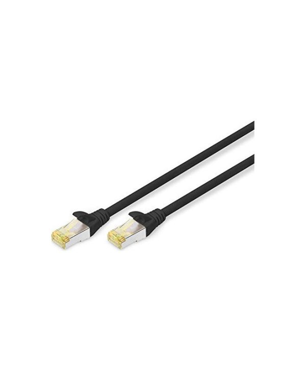 Digitus S/FTP Patch Cable Cat6 0.25m Black DK-1644-A-0025/BL