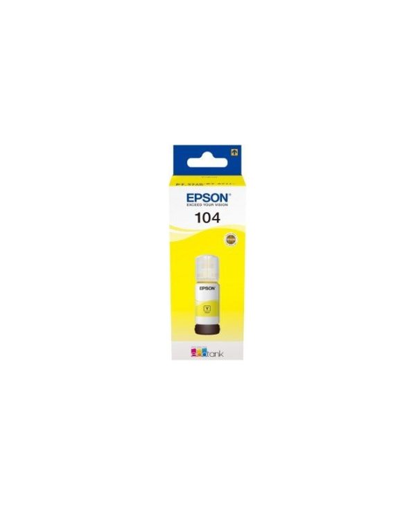 Epson 104 Ink Bottle Yellow C13T00P440