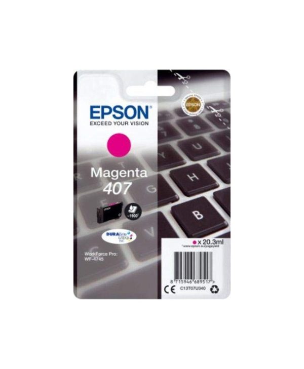 Epson T07U3 407 20.3ml Magenta C13T07U340