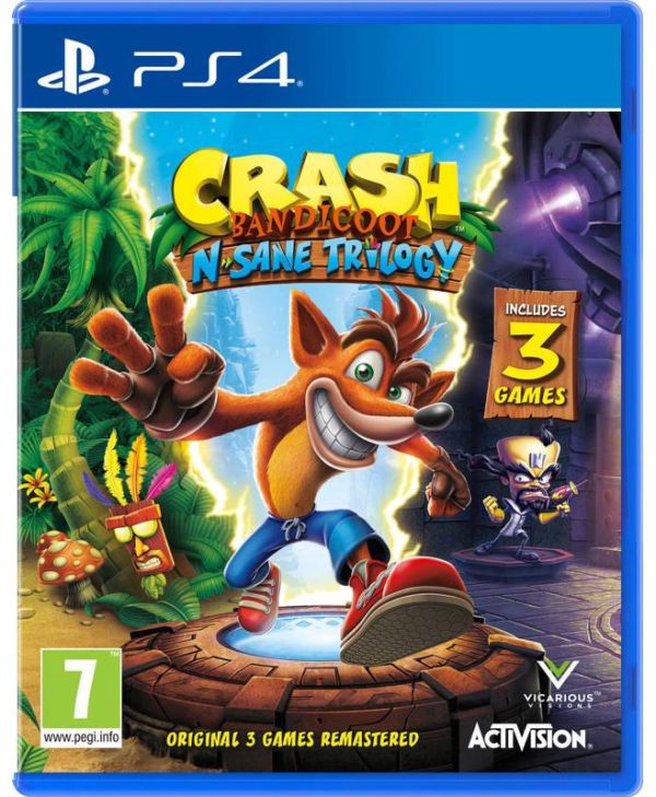 Crash Bandicoot N. Sane Trilogy - PS4