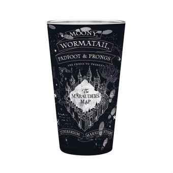 Abysse Harry Potter "Marauder's Map" 400ml Large Glass (ABYVER130)
