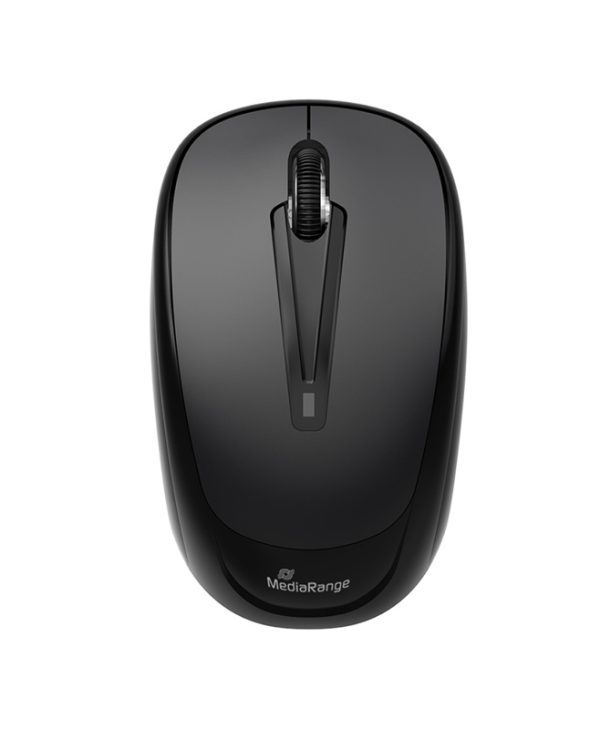 MediaRange 3-Button Wireless Optical Mouse Black MROS216