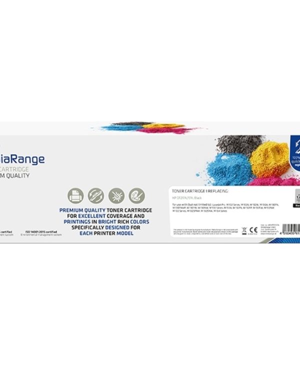 MediaRange Toner Συμβατό για Εκτυπωτές HP (BLACK)(HP 17A) MRHPTCF217A