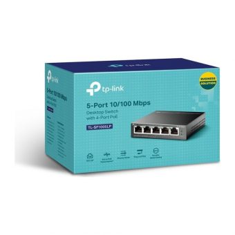 TP-Link TL-SF1005LP 5port Switch 34W PoE - Image 2