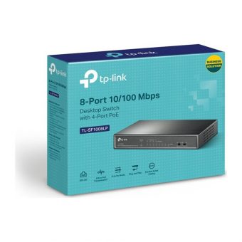TP-Link TL-SF1008LP 8port Switch 41W 4port PoE - Image 3