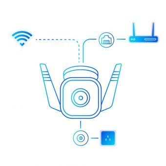TP-Link Outdoor Security Wi-Fi Camera TAPO C310 - Image 3