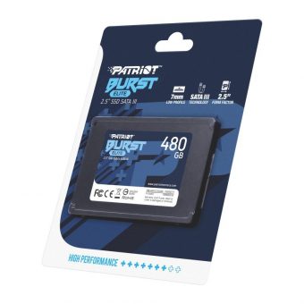 Patriot Burst Elite 480GB 2.5" Sata III PBE480GS25SSDR - Image 8