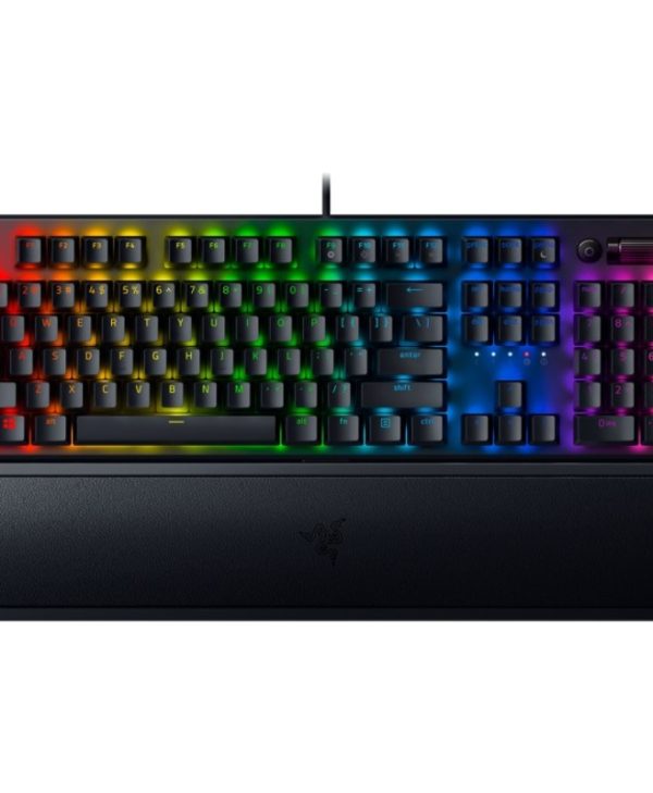 Razer Blackwidow V3 Wired Mechanical Green Switch Keyboard With Wrist Rest GR RZ03-03541200-R3P1