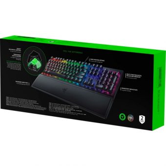 Razer Blackwidow V3 Wired Mechanical Green Switch Keyboard With Wrist Rest GR RZ03-03541200-R3P1 - Image 8