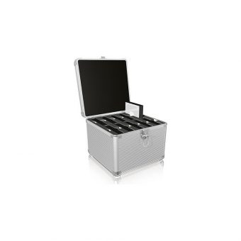 RaidSonic Icy Box 10 x 2.5"-3.5" HDD/SSD Transport Suitcase IB-AC628