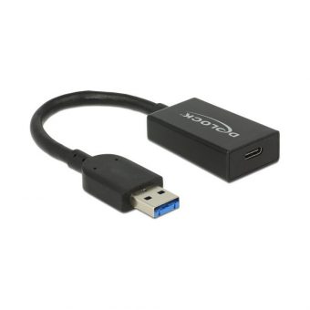 Deleck USB 3.1 to Type-C Active Adapter 0.15m Black 65698