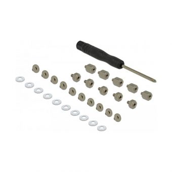 Delock Mounting Kit for M.2 SSD 31 Pieces 18288
