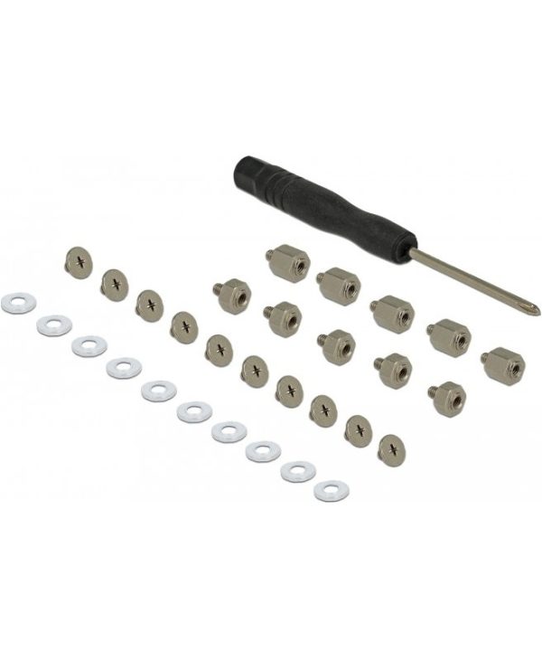 Delock Mounting Kit for M.2 SSD 31 Pieces 18288