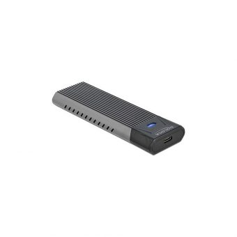 Delock External USB Type-C Combo Enclosure for M.2 NVMe PCIe or SATA SSD 42638