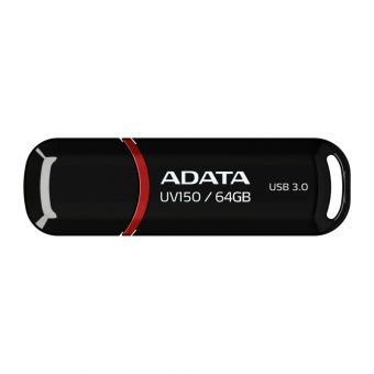 ADATA DashDrive UV150 64GB USB 3.0 Black/Red AUV150-64G-RBK