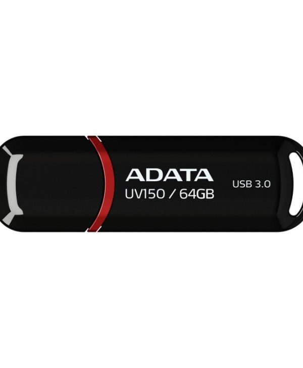 ADATA DashDrive UV150 64GB USB 3.0 Black/Red AUV150-64G-RBK
