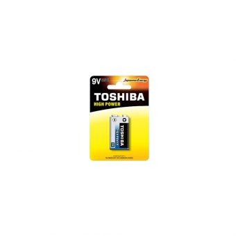 Toshiba Alkaline Battery 9V 6LR61GCP BP-1