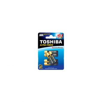 Toshiba Super Alkaline Batteries AAA 6pcs LR03GCH BP6