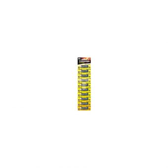 Toshiba Alkaline Batteries AAA 10pcs LR03GCP BP-1X10