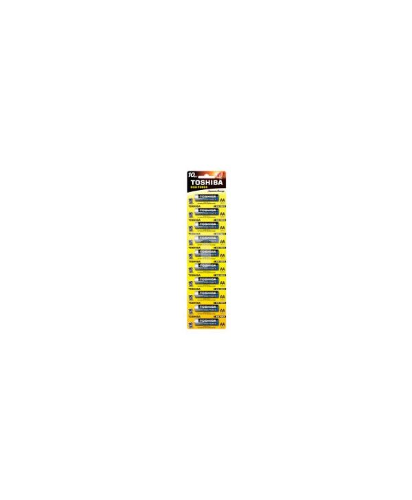 Toshiba Alkaline Batteries AAA 10pcs LR03GCP BP-1X10