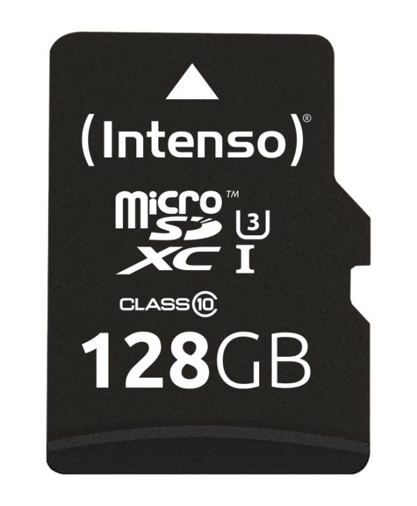 Intenso Professional R90 MicroSDXC 128GB Class 10 UHS-I U1+ Adapter 3433491