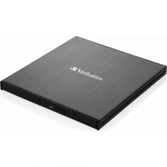 Verbatim External Slimline DVD±RW USB 3.2 Black 43886