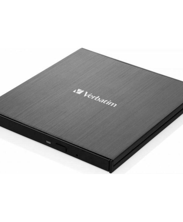 Verbatim External Slimline DVD±RW USB 3.2 Black 43886