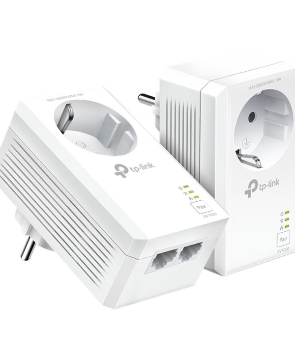 TP-Link Powerline AV1000 pass-through starter kit TL-PA7027P KIT