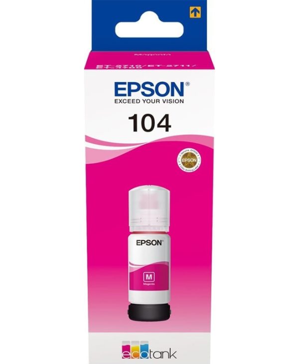 Epson 104 Ink Bottle Magenta 65ml C13T00P340
