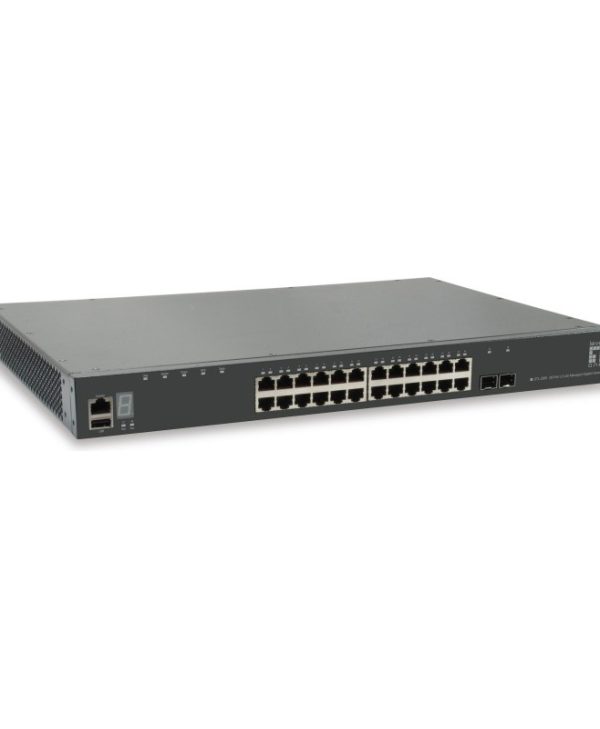 Level One GTL-2881 Kilby Rackmount Gigabit Managed Stack 28-Port Switch 2x SFP+