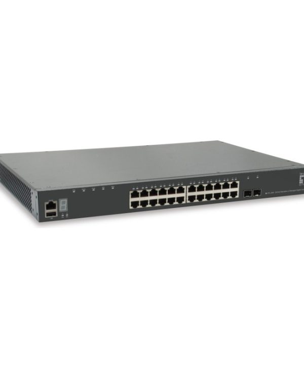 Level One GTL-2891 Kilby Rackmount Gigabit Managed Stack 28-Port Switch 2x SFP+