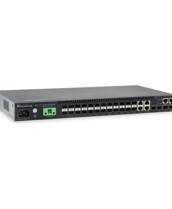 Level One GTL-2872 Kilby Rackmount Gigabit Managed 28-Port Switch 4x SFP+