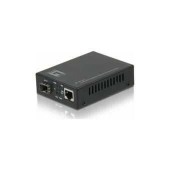 Level One Media Converter 1 x Rj45 to 1 x SFP Gigabit PoE GVT-2010