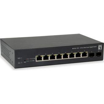 Level One GEP-1051 desktop Gigabit 10-Port Switch 70W PoE+