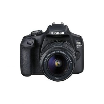 Canon DSLR EOS 2000D 18-55 SEE Black 2728C002AA