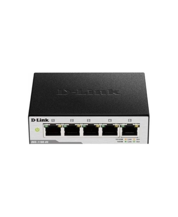 D-Link 5-Port Gigabit Smart Managed Switch DGS-1100-05V2