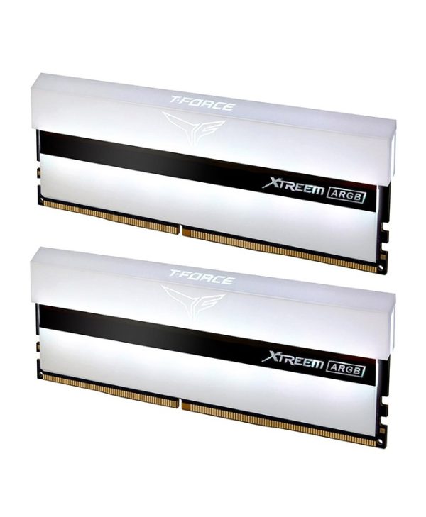 TeamGroup T-Force Xtreem ARGB  16GB (2 x 8GB) 3600MHz DDR4 White TF13D416G3600HC18JDC01