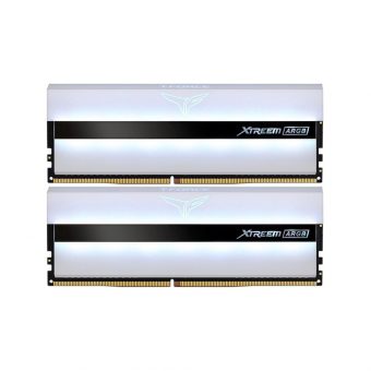 TeamGroup T-Force Xtreem ARGB  16GB (2 x 8GB) 3200MHz DDR4 White TF13D416G3200HC16CDC01