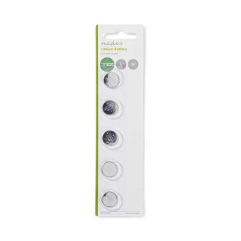 NEDIS Lithium Button Cell Battery CR1620 3V 5-pcs BALCR16205BL