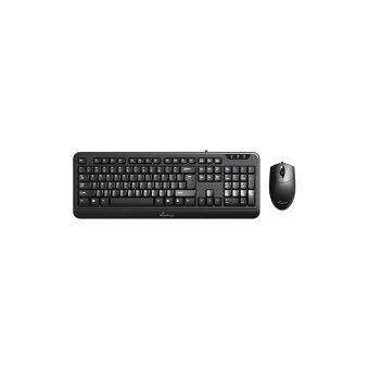 MediaRange Wired Keyboard & Mouse Set GR Black MROS108-GR