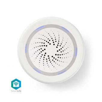 Nedis Wi-Fi Smart Siren Alarm 85dB WIFISI10CWT