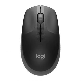 Logitech M190 Full-Size Wireless Mouse Charcoal 910-005905