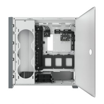 Corsair iCue 5000X RGB Mid Tower Tempered Glass White CC-9011213-WW - Image 11