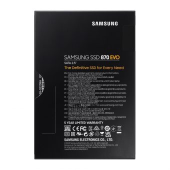 Samsung 870 EVO 2TB 2.5'' SATA III MZ-77E2T0B/EU - Image 12