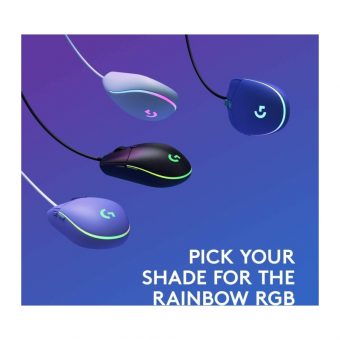 Logitech G102 Lightsync RGB Wired Gaming Mouse Blue 910-005801 - Image 14