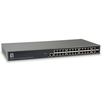 Level One GEL-2681 Turing Rackmount Gigabit Managed 26-Port Switch - Image 2