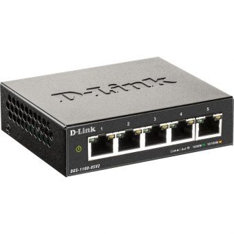 D-Link 5-Port Gigabit Smart Managed Switch DGS-1100-05V2 - Image 2