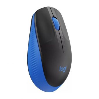 Logitech M190 Full-Size Wireless Mouse Blue 910-005907 - Image 2