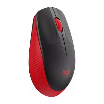 Logitech M190 Full-Size Wireless Mouse Red 910-005908 - Image 2