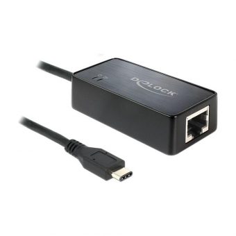 Delock USB Type-C 3.1 to Gigabit Ethernet Black 62642 - Image 2